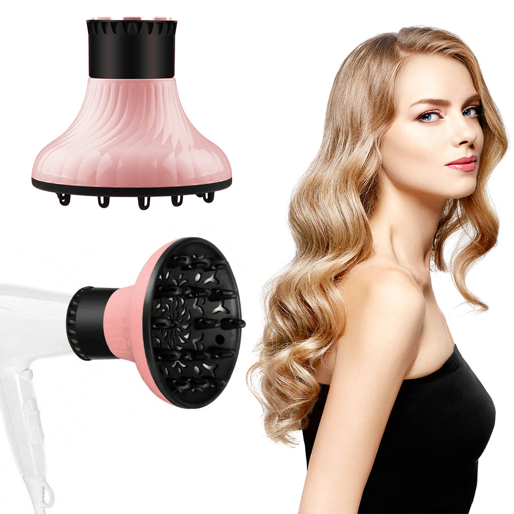 MAYCREATE Hair Dryer Diffuser, Universal Hair Diffuser Adaptable Hair Dryer Attachment for Blow Dryer Nozzles from 1.5 to 2.3 inch Diameter for Natural Thick Hair MAYCREATE Hair Dryer Diffuser, Universal Hair Diffuser Adaptable Hair Dryer Attachment for Blow Dryer Nozzles from 1.5 to 2.3 inch Diameter for Natural Thick Hair